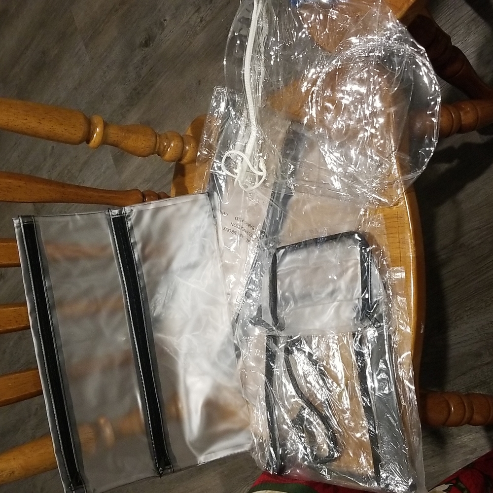 Plastic travel bags